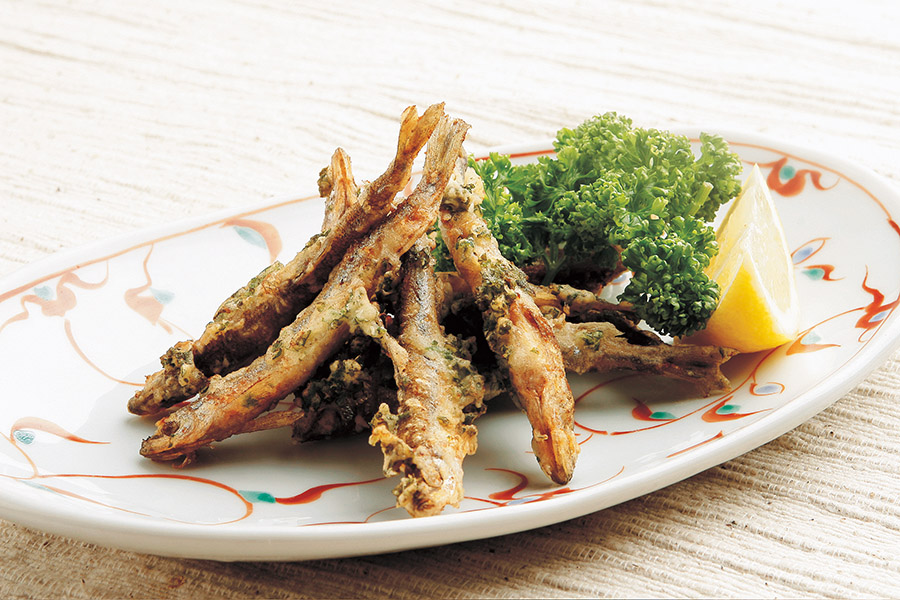 わかさぎのパセリフリッター