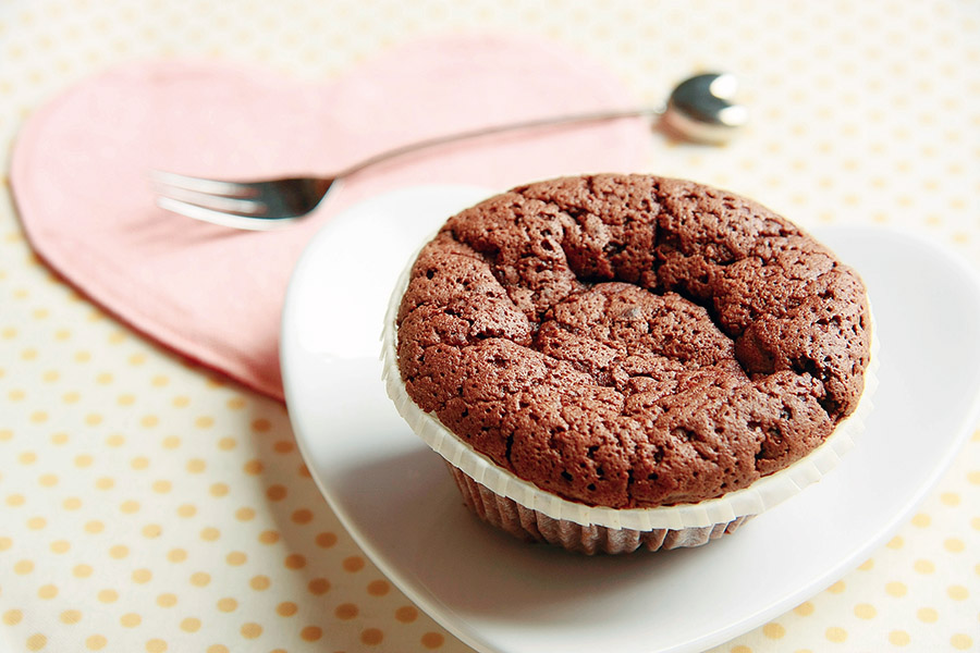 ココアカップケーキ