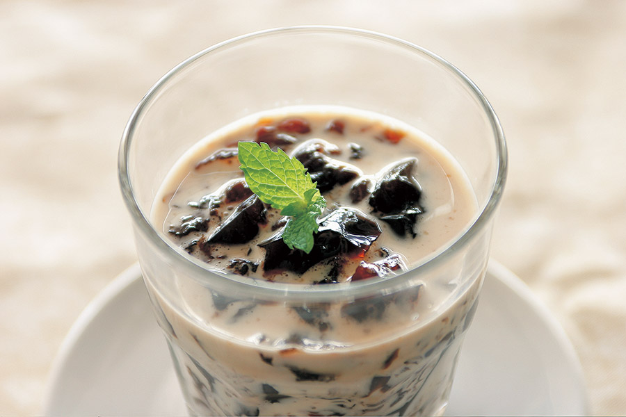 コーヒーゼリー牛乳