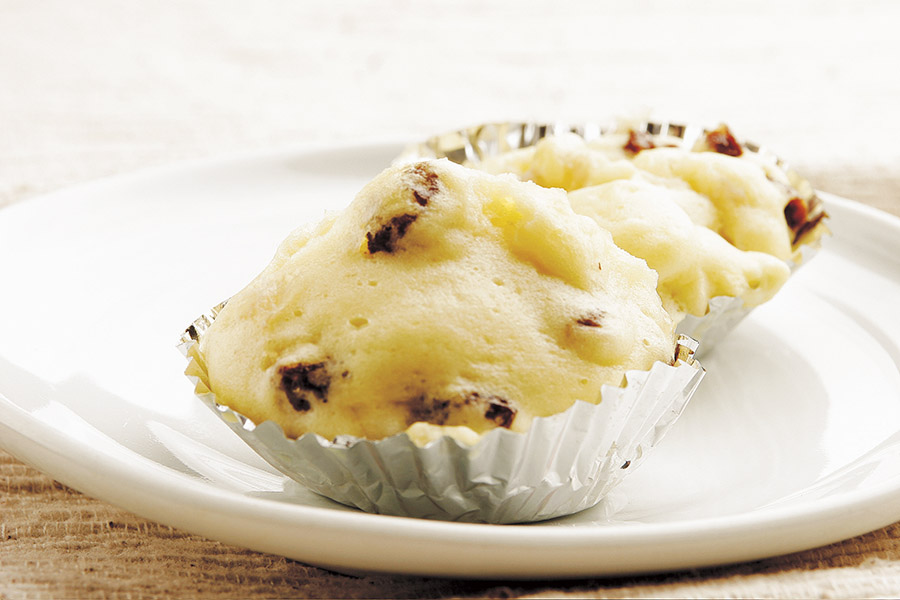 バナナ蒸しパン