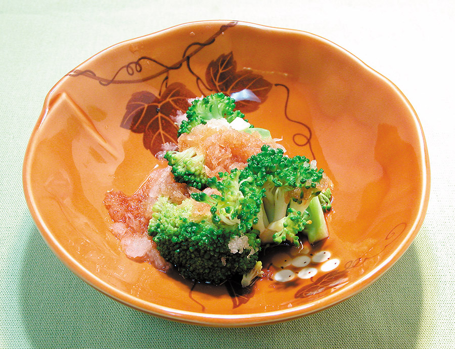 ブロッコリーのおろしあえ