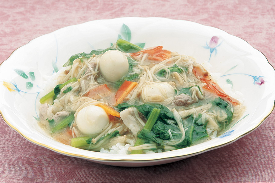 レンジDE中華丼