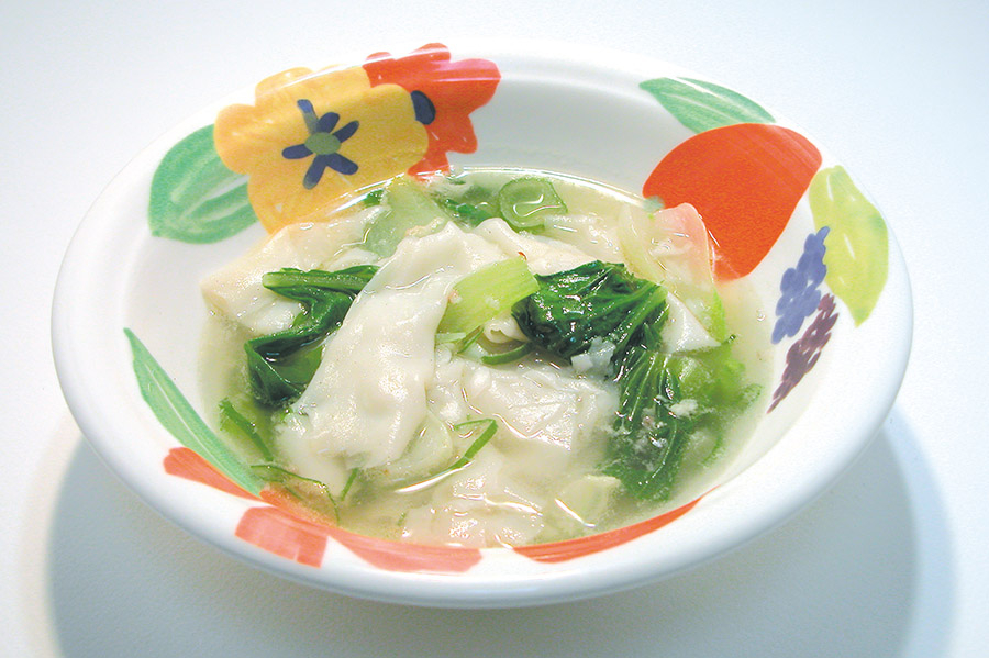 ワンタンの疲労回復スープ