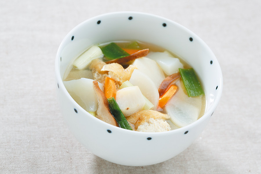 具だくさんののっぺい汁