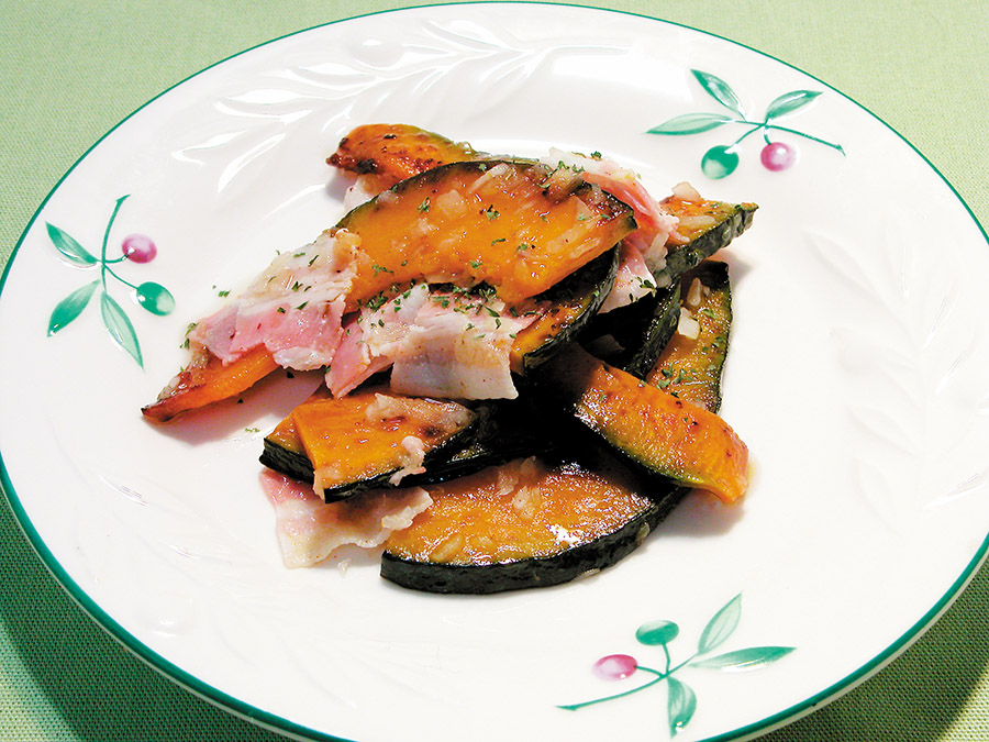 かぼちゃの焼きサラダ