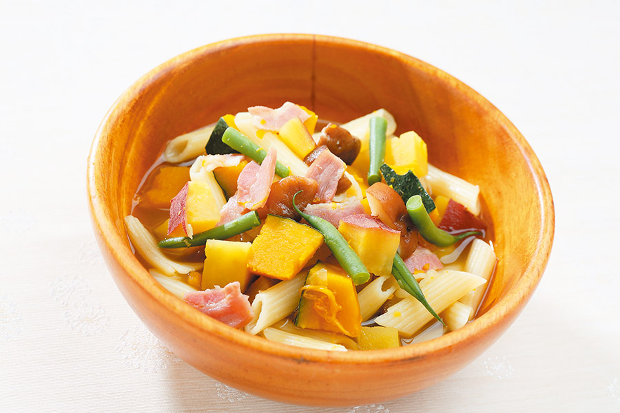 和風スープペンネ