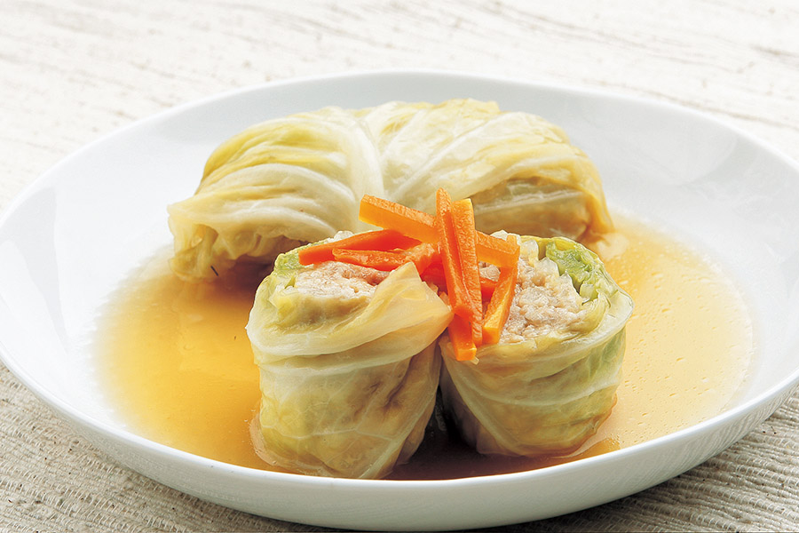 和風ロールキャベツ