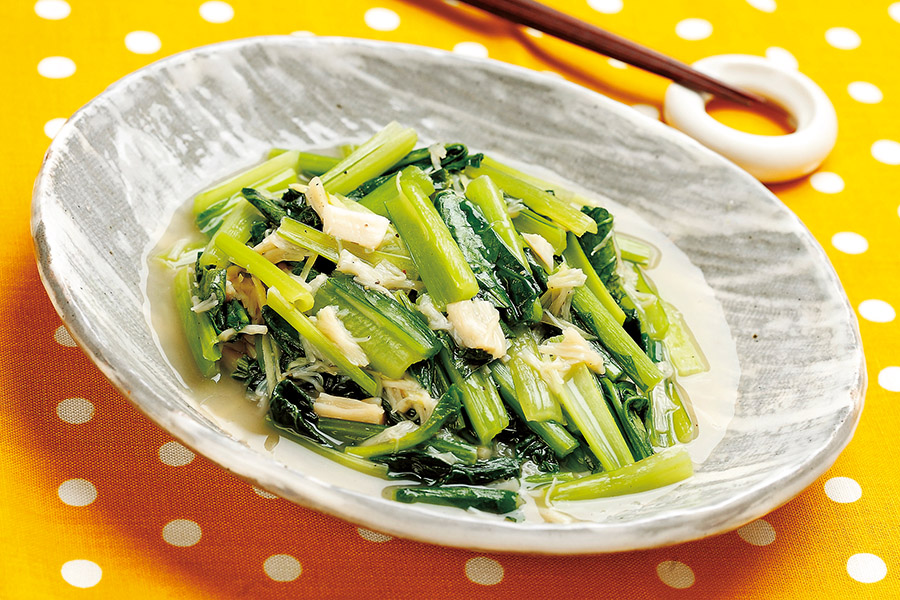 小松菜の炒め煮