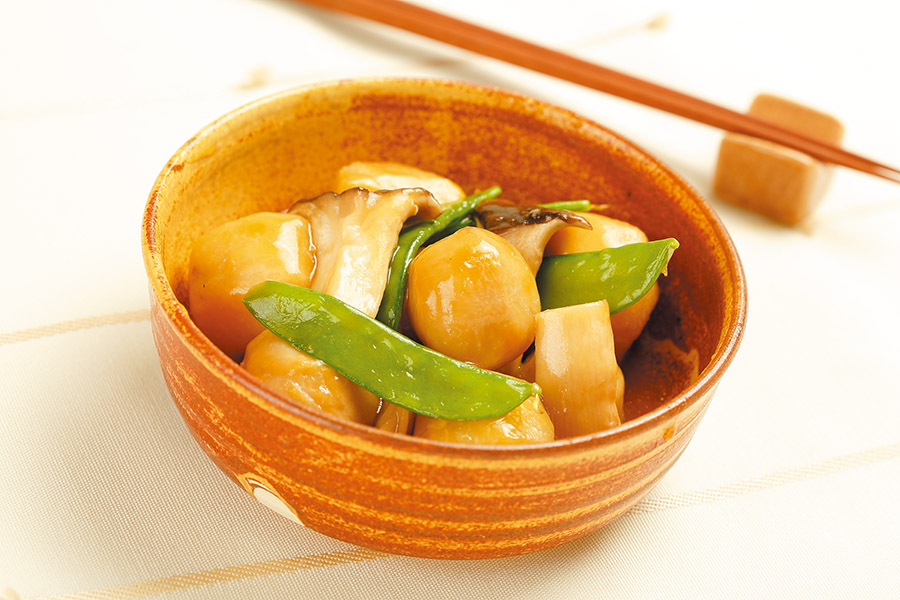 揚げさといものあんかけ