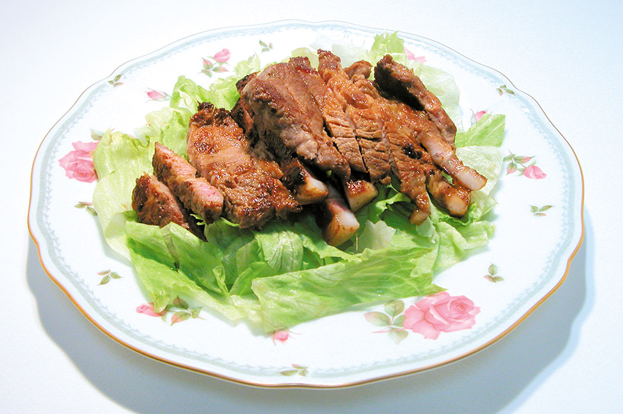 豚ロースの炒め焼き