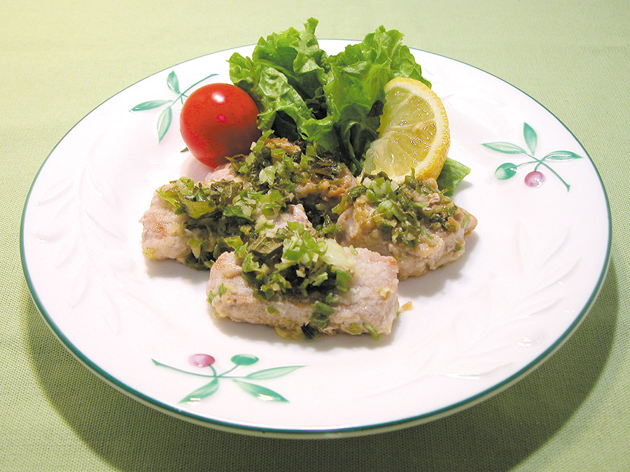 豚肉の香草焼き