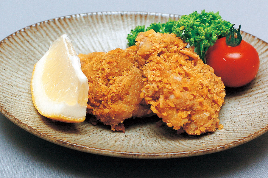 鶏肉のコーンフレーク揚げ