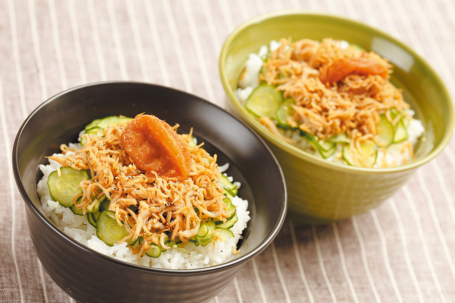 ちりめんじゃこのさっぱり丼