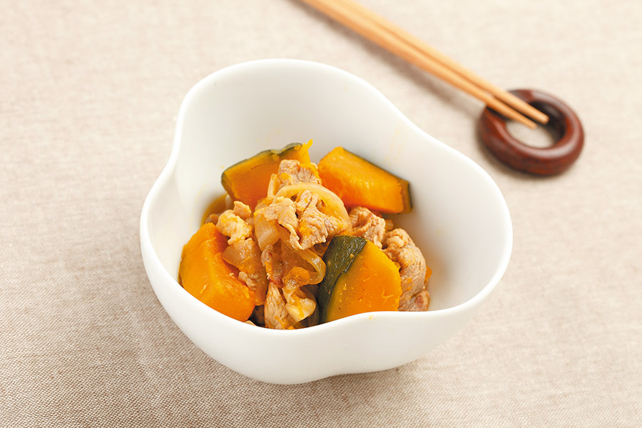 豚肉とかぼちゃの煮物