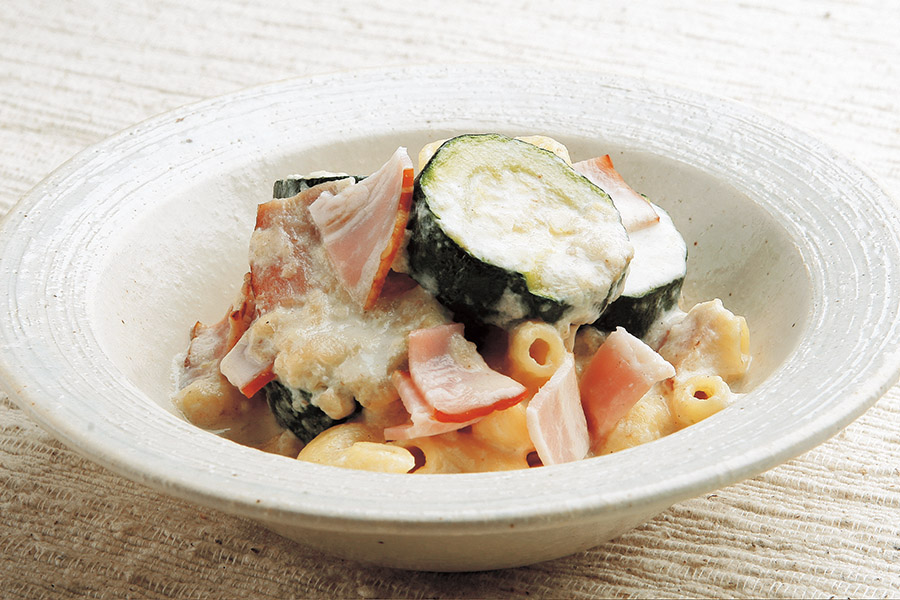 ズッキーニのミルク煮