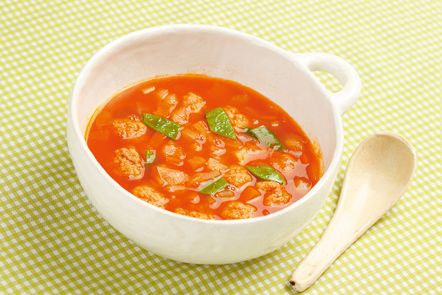 ミートボールのトマトスープ