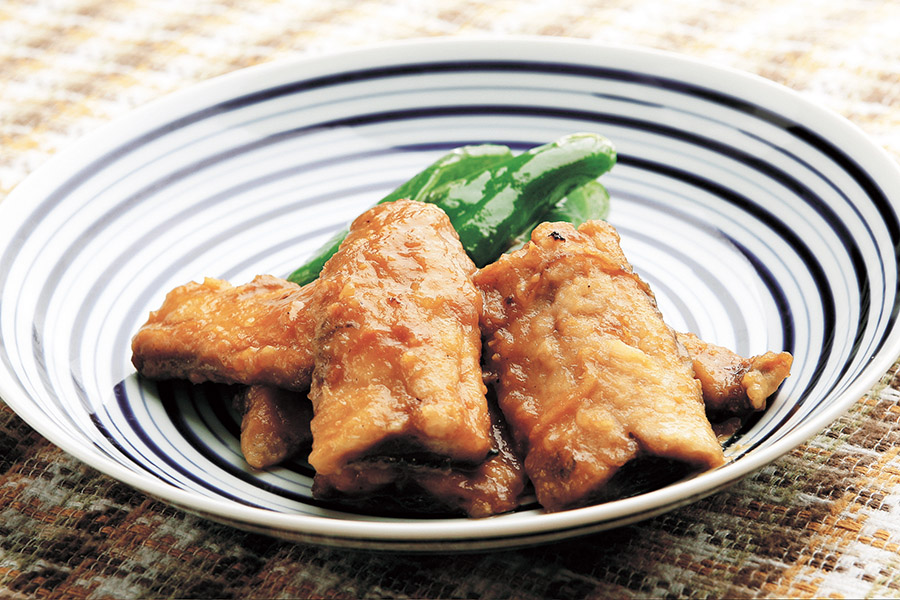 揚げさんまのみそ煮