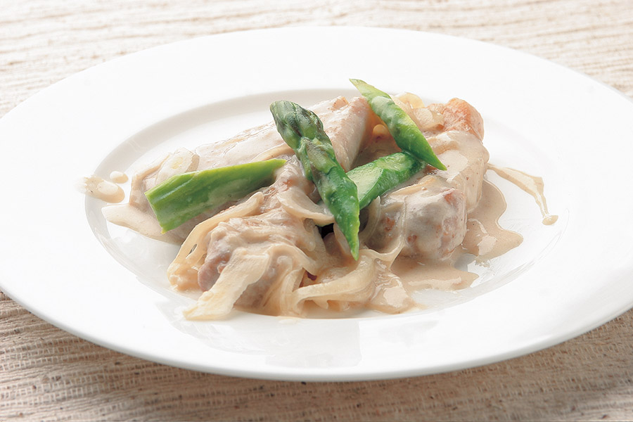 豚肉のミルク煮