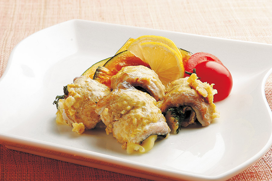 さんまのチーズロールカレー風味