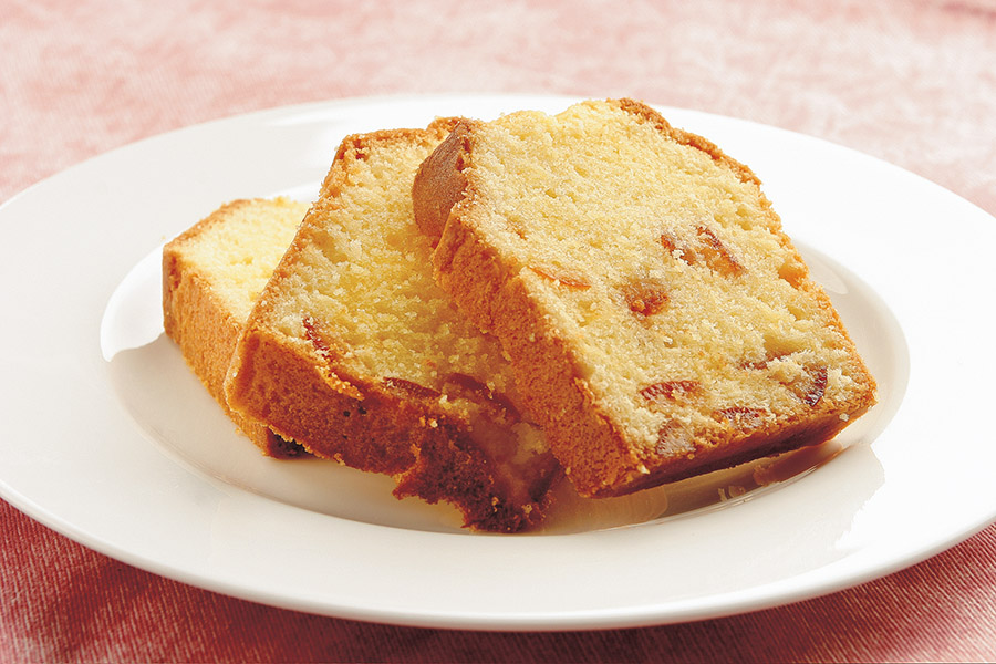 オレンジ風味のパウンドケーキ