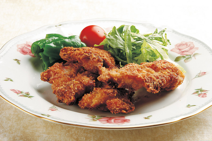 鶏もものチーズ風味フライ