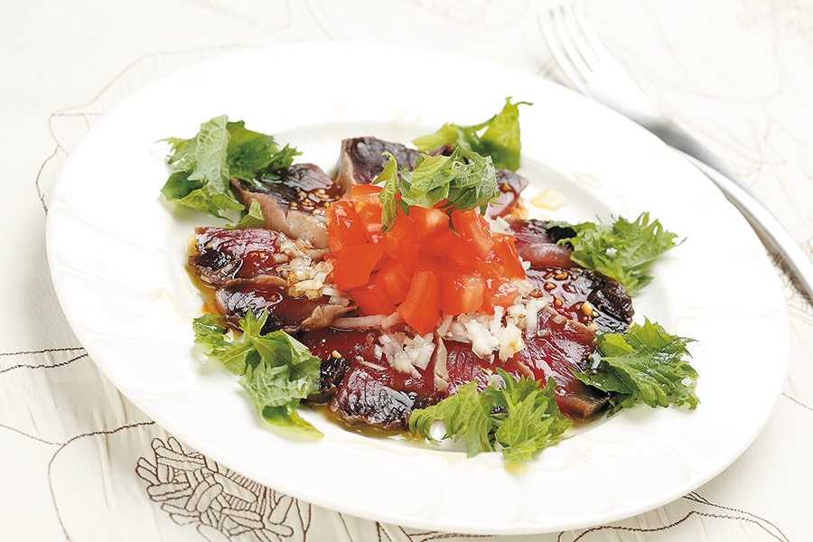 かつおのカルパッチョ