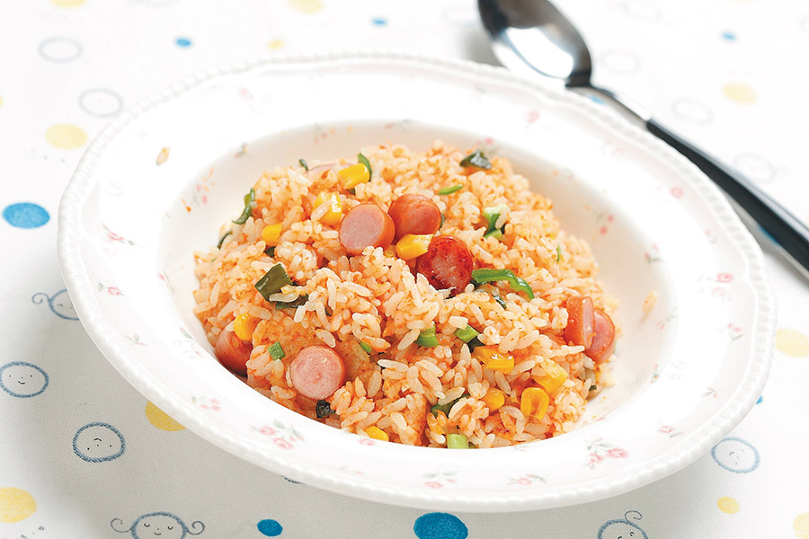 にんじん炊き込みご飯のピラフ