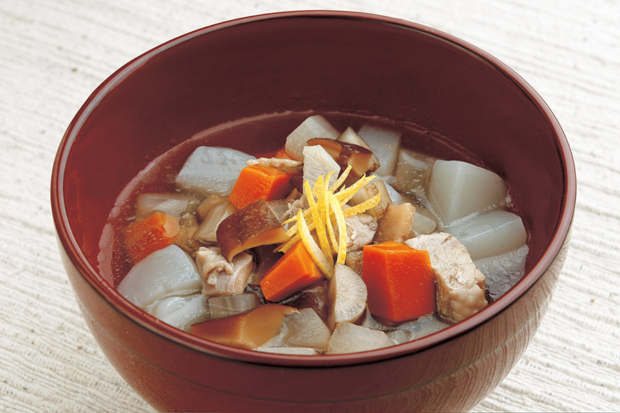 根菜の具だくさんスープ
