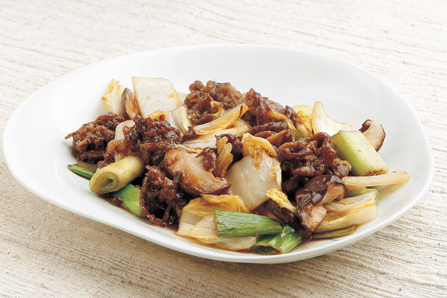 牛肉の中華炒め