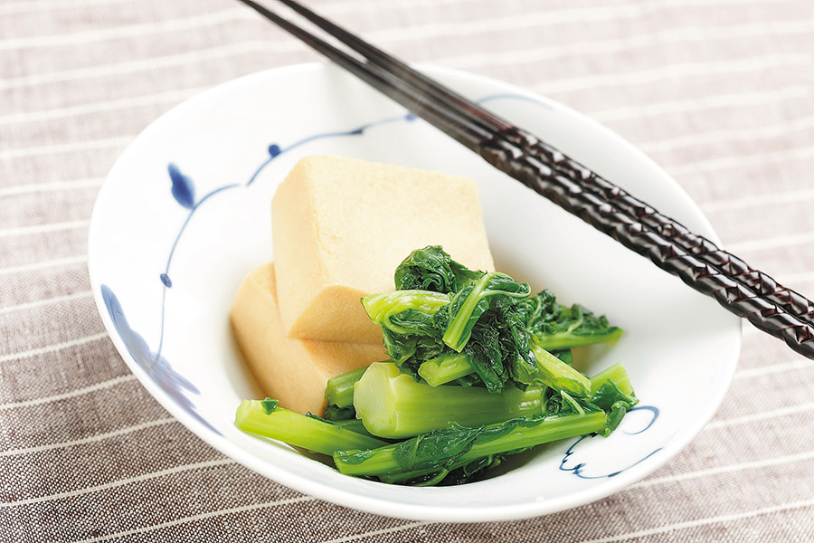 高野豆腐の含め煮