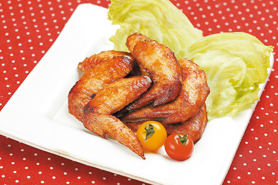 鶏手羽先の香味揚げ