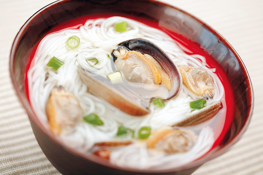 あさりのにゅうめん
