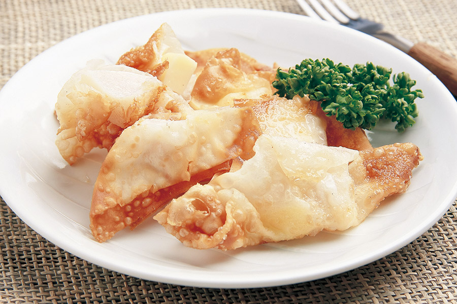 ほたてとチーズのしゅうまい揚げ