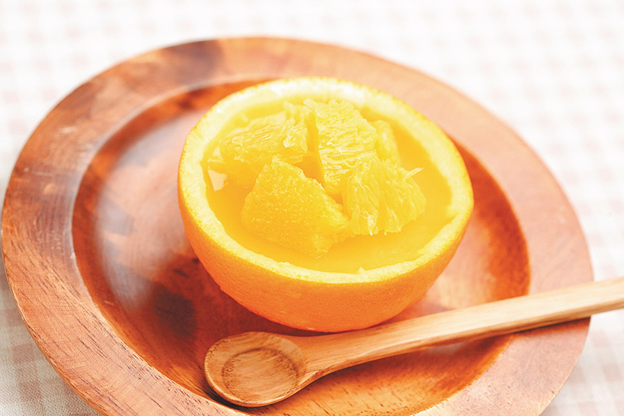 オレンジゼリー