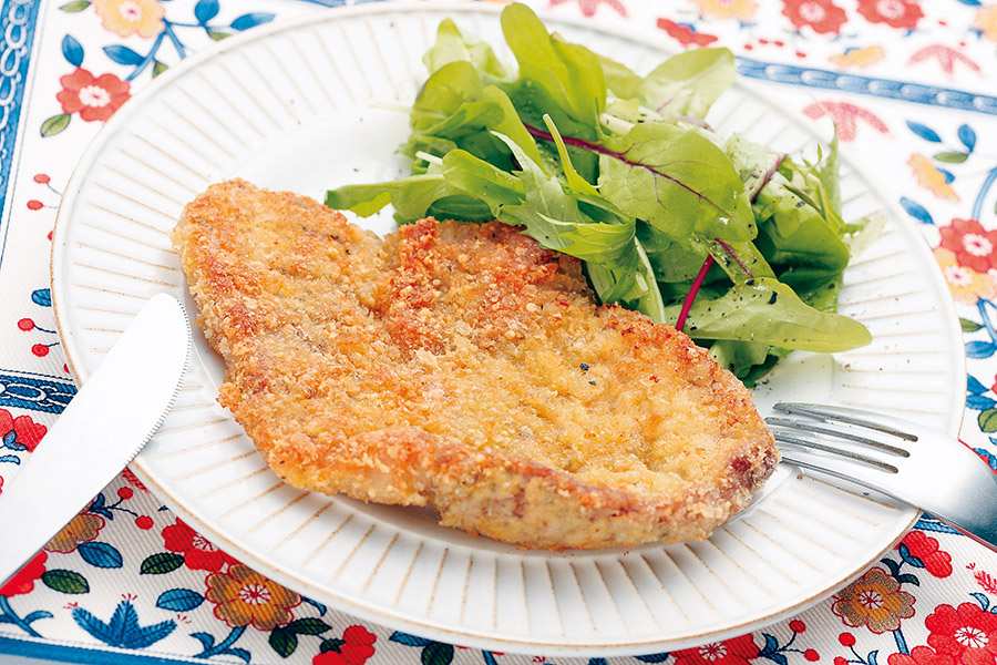 ハーブかつれつ