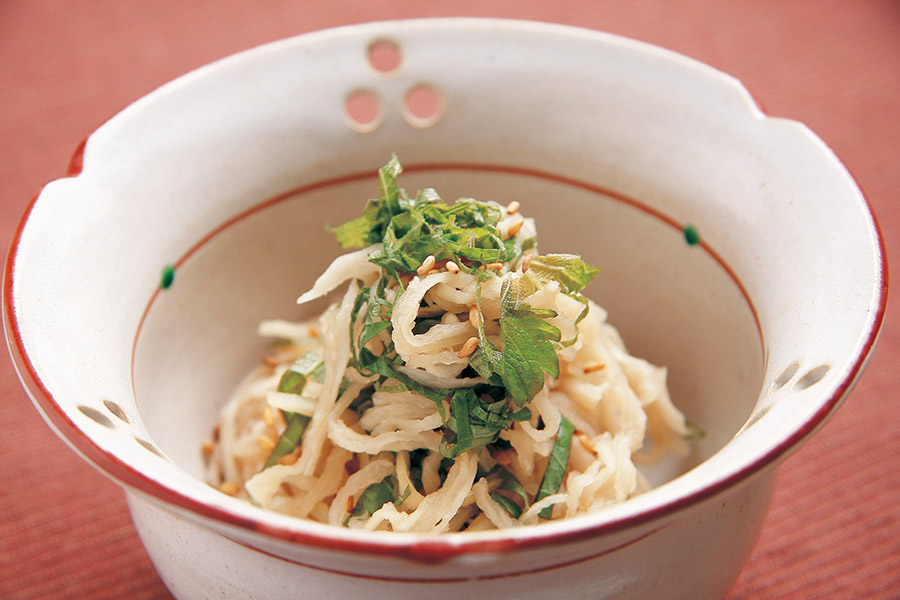 切り干し大根の三杯酢