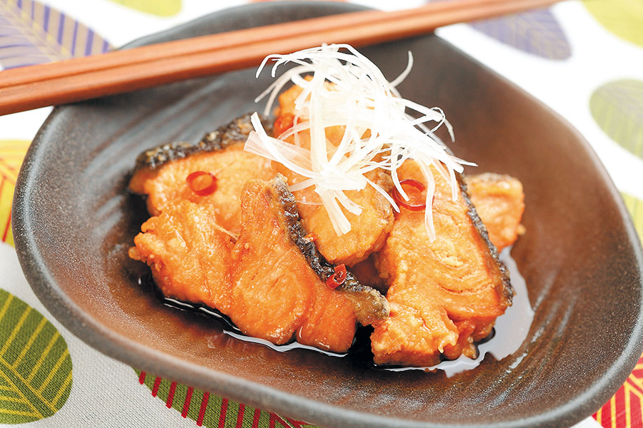 生鮭の南蛮漬け