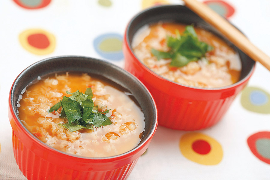 豆乳の茶碗蒸し