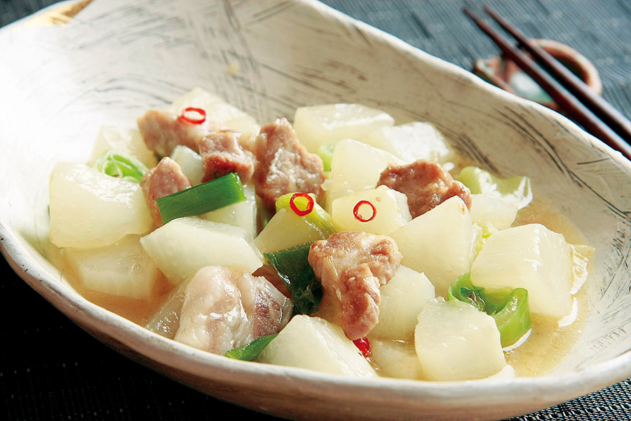 豚肉と大根のさっぱり炒め