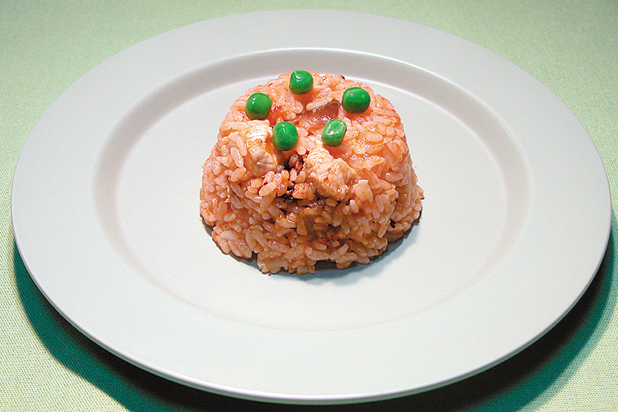 がん予防に「お手軽チキンピラフ」