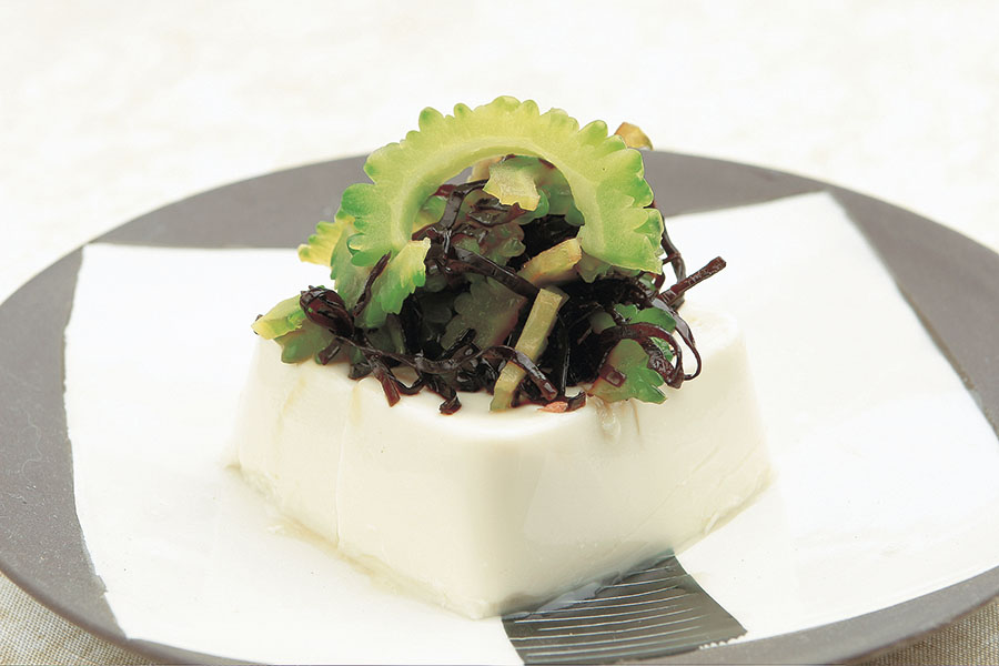 昆布ゴーヤ豆腐