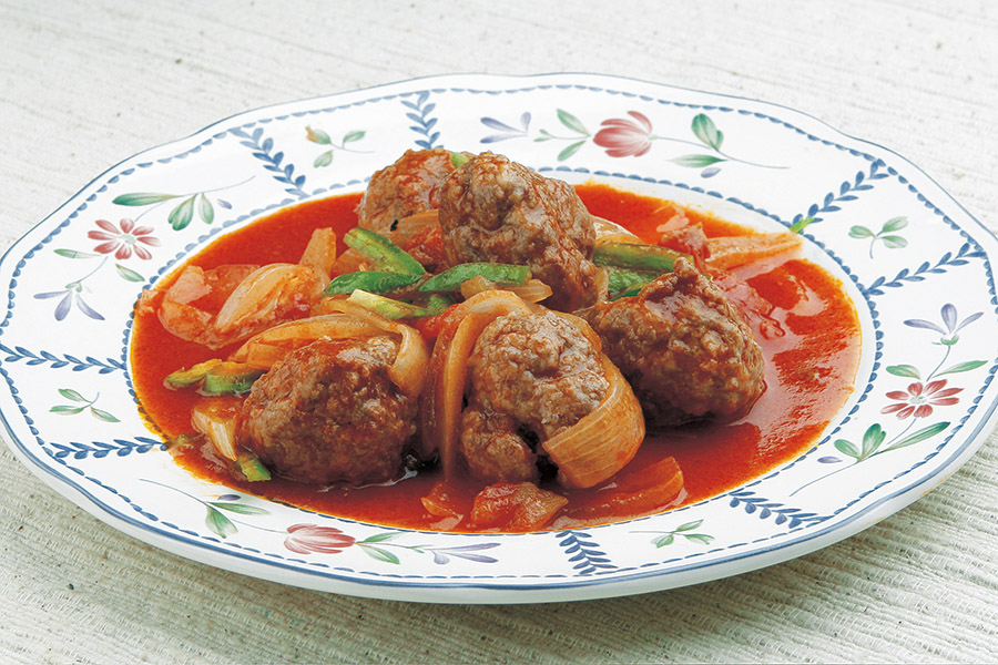 ミートボールのトマト煮こみ