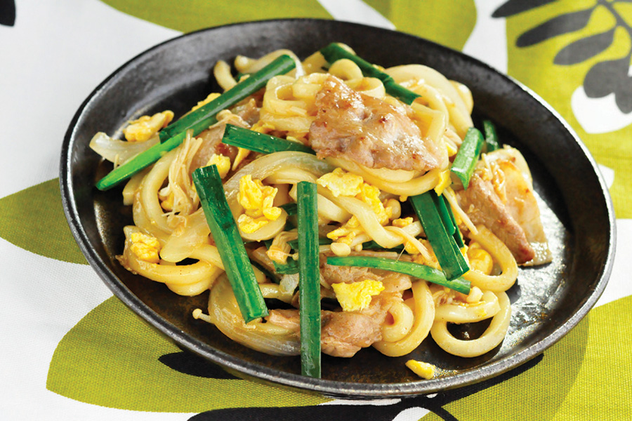 ソースの炒めうどん