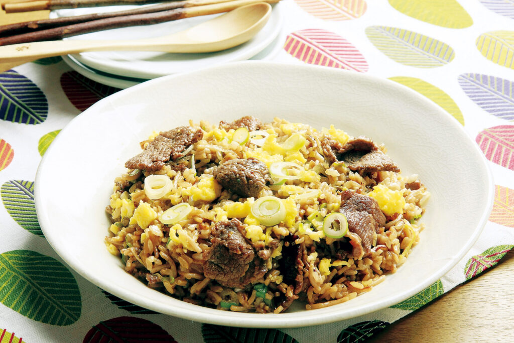 ジンギスそば飯