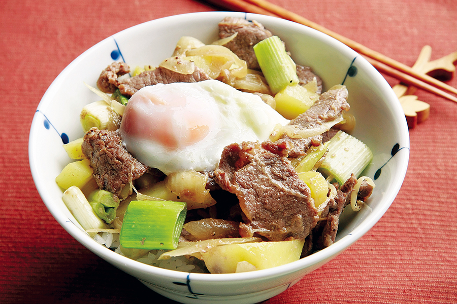 ジンギスカン丼