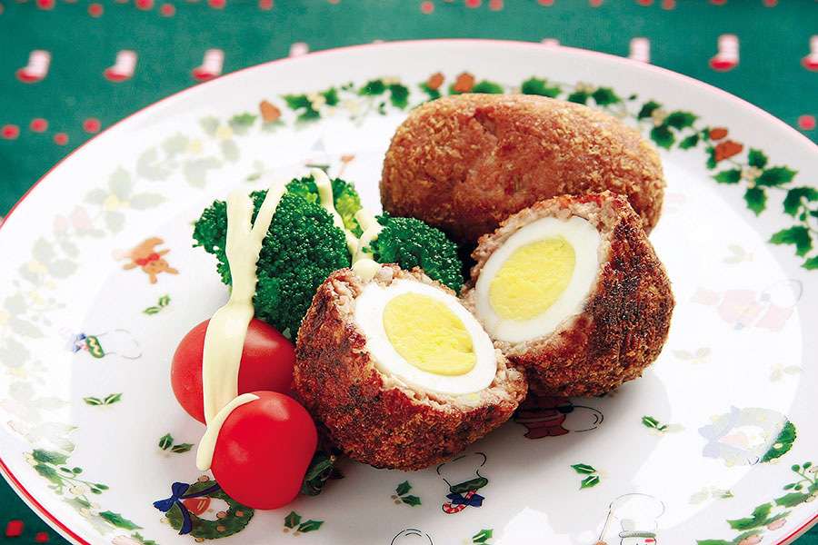 牛肉のスコッチエッグ