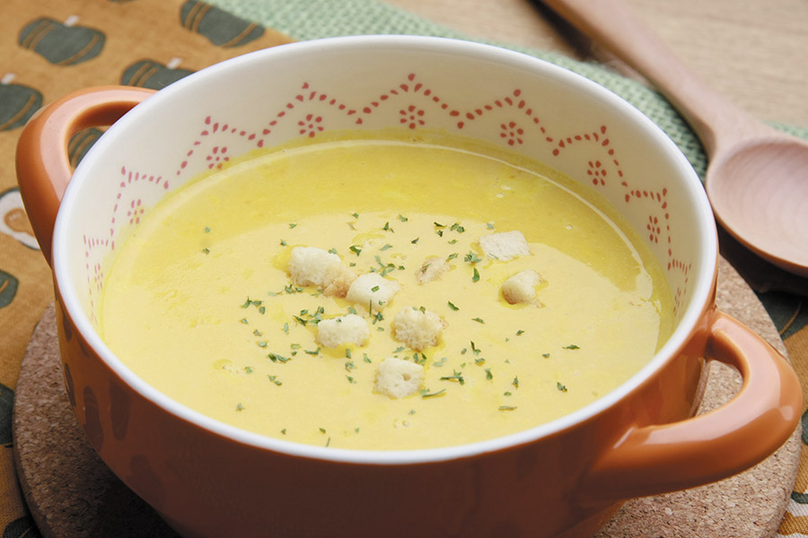 簡単かぼちゃスープ