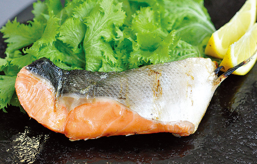 時鮭の焼き物