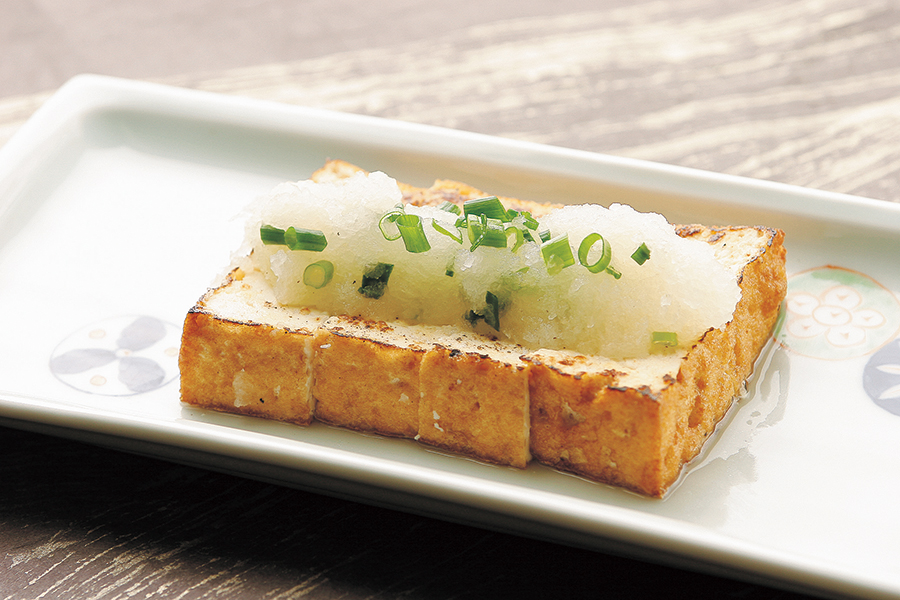 厚揚げのグリル焼き