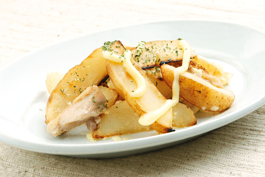 鶏とポテトのマヨネーズ焼き